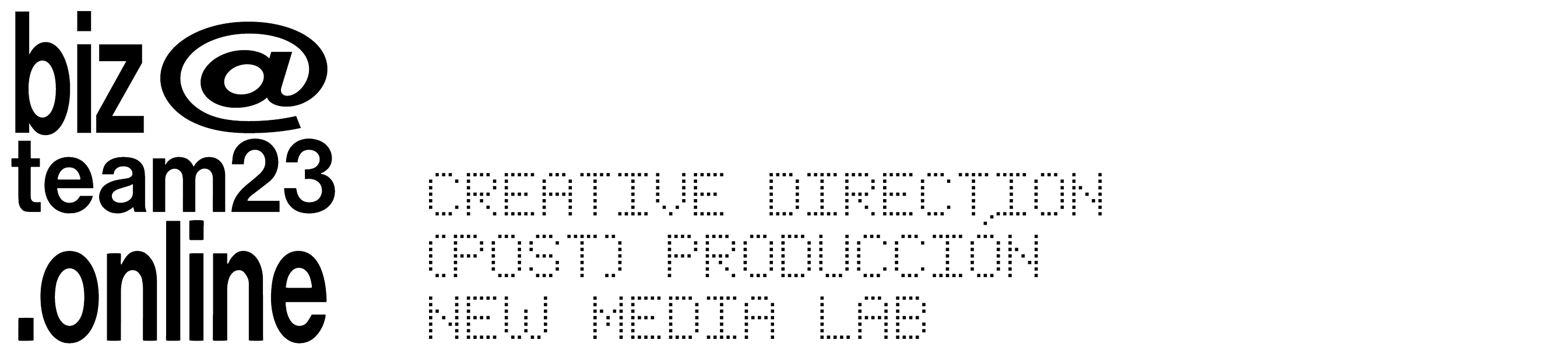 biz@team23.online — Creative direction, (Post) producción, New media lab